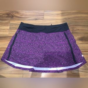 Lululemon Skirt / Size 8 /  Purple Run Tennis